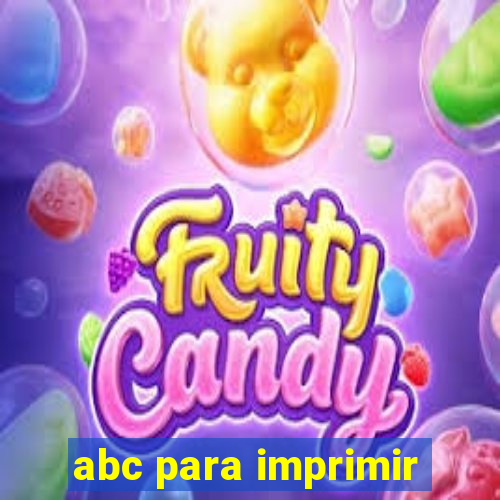 abc para imprimir